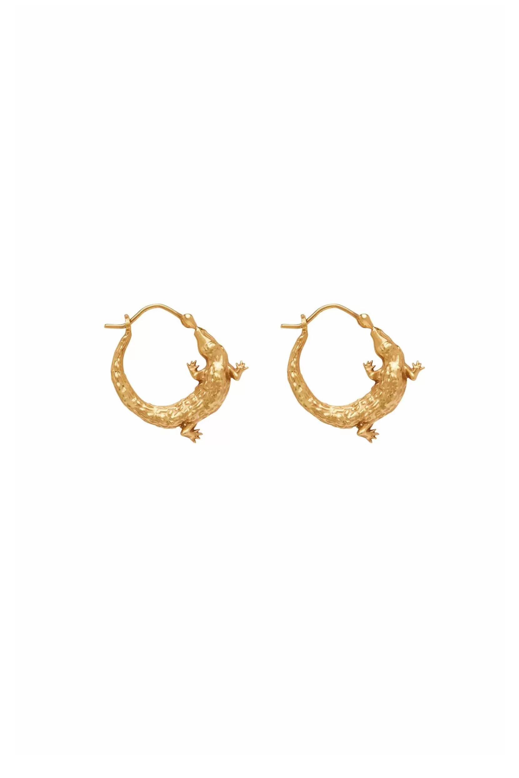 New Alemais Aligator Hoop - Earrings