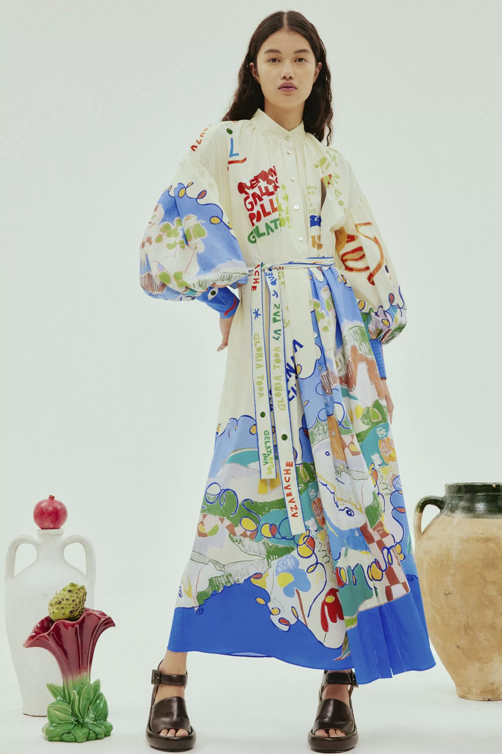 Store Alemais Nadia Shirtdres - Multi Coloured Dresses
