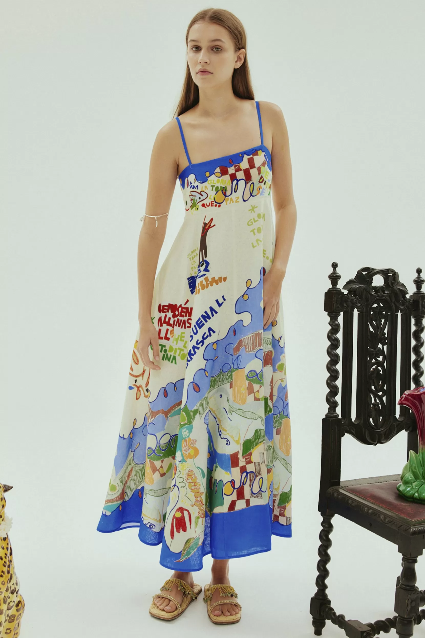 Outlet Alemais Nadia Sundress - Multi Coloured Dresses