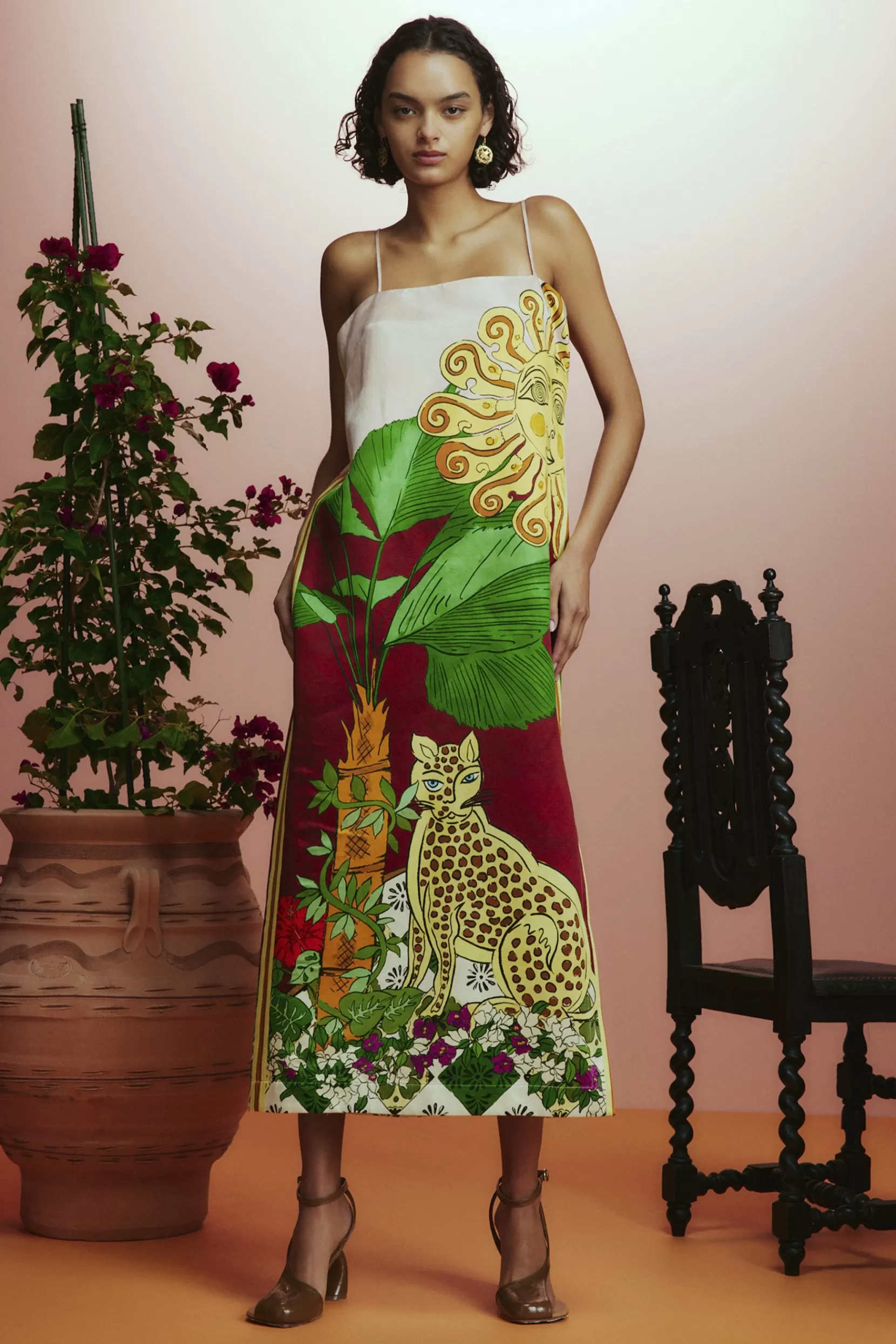 Cheap Alemais Tiger Dress - Multi Coloured Dresses