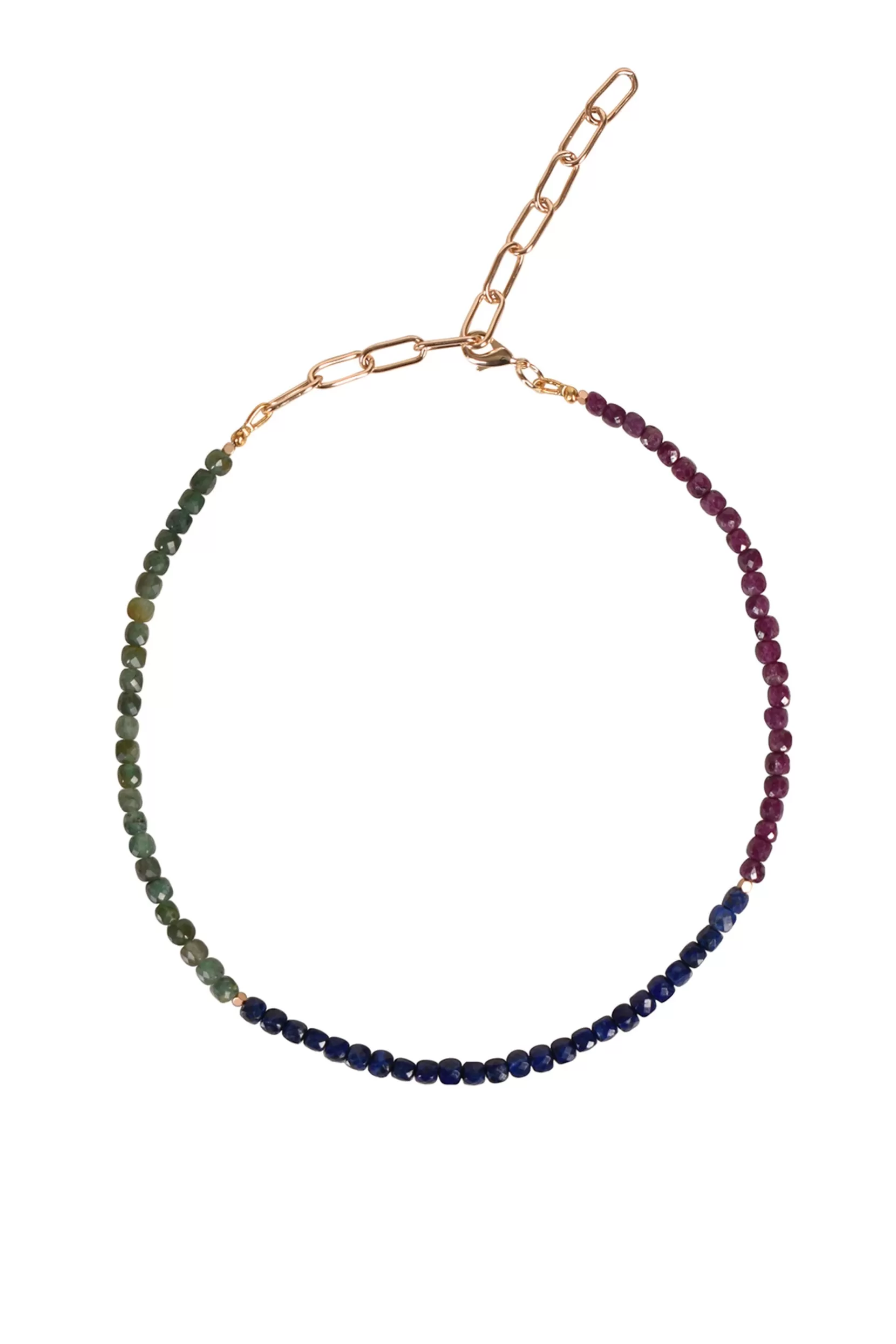 Shop Alouette Design Square Necklace - Multi Coloured Necklaces