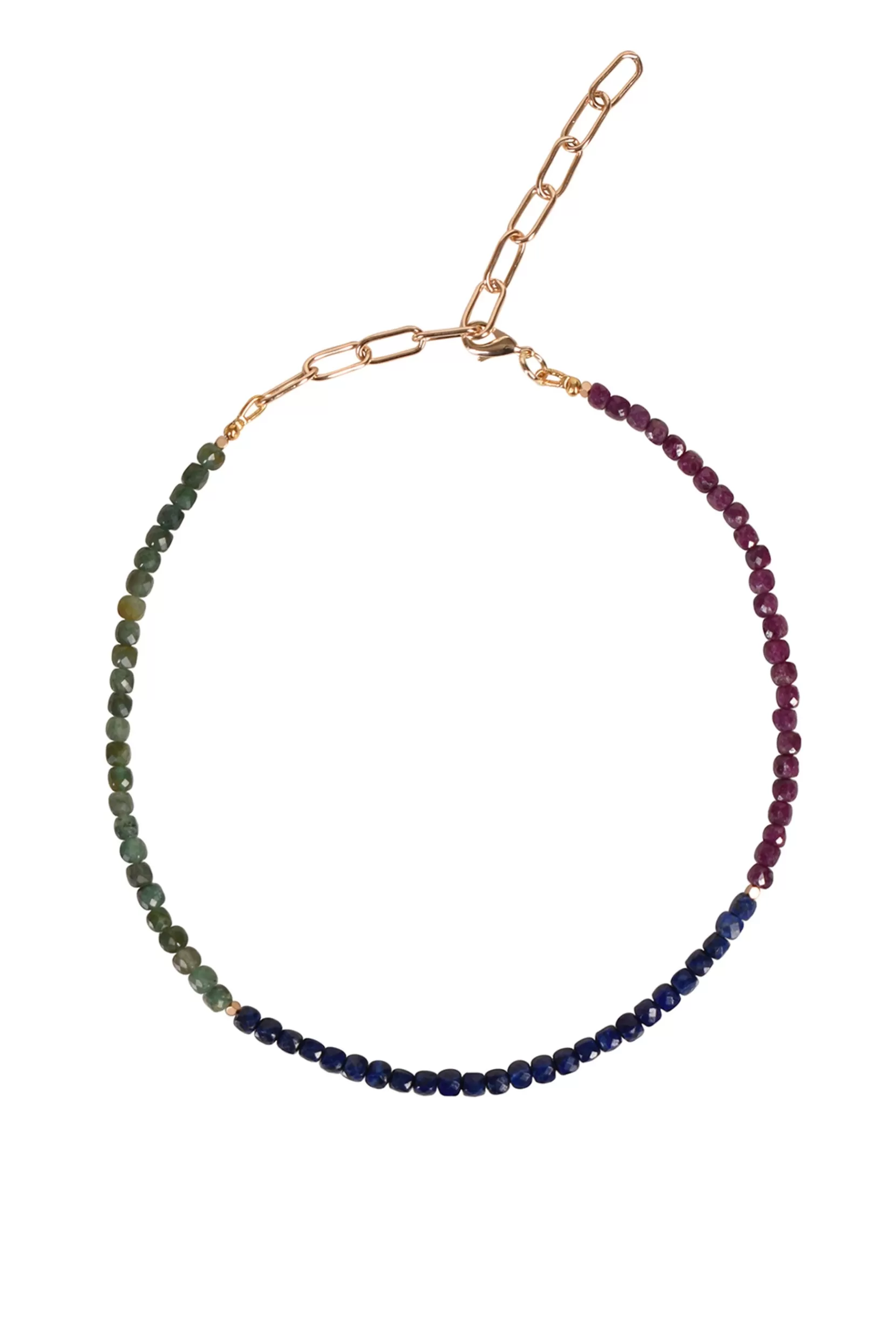 Shop Alouette Design Square Necklace - Multi Coloured Necklaces