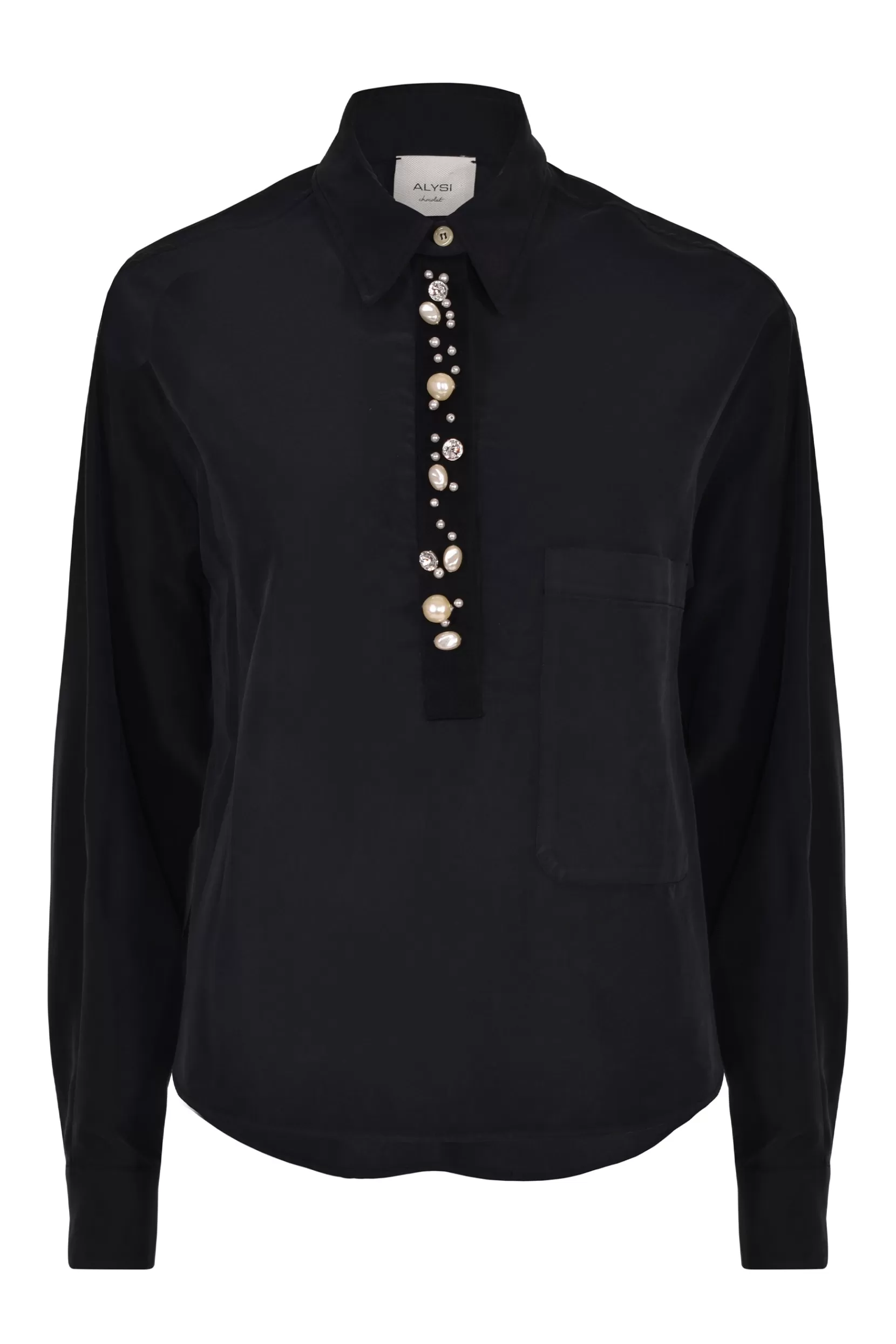 Clearance Alysi Fluid Polo - Tops