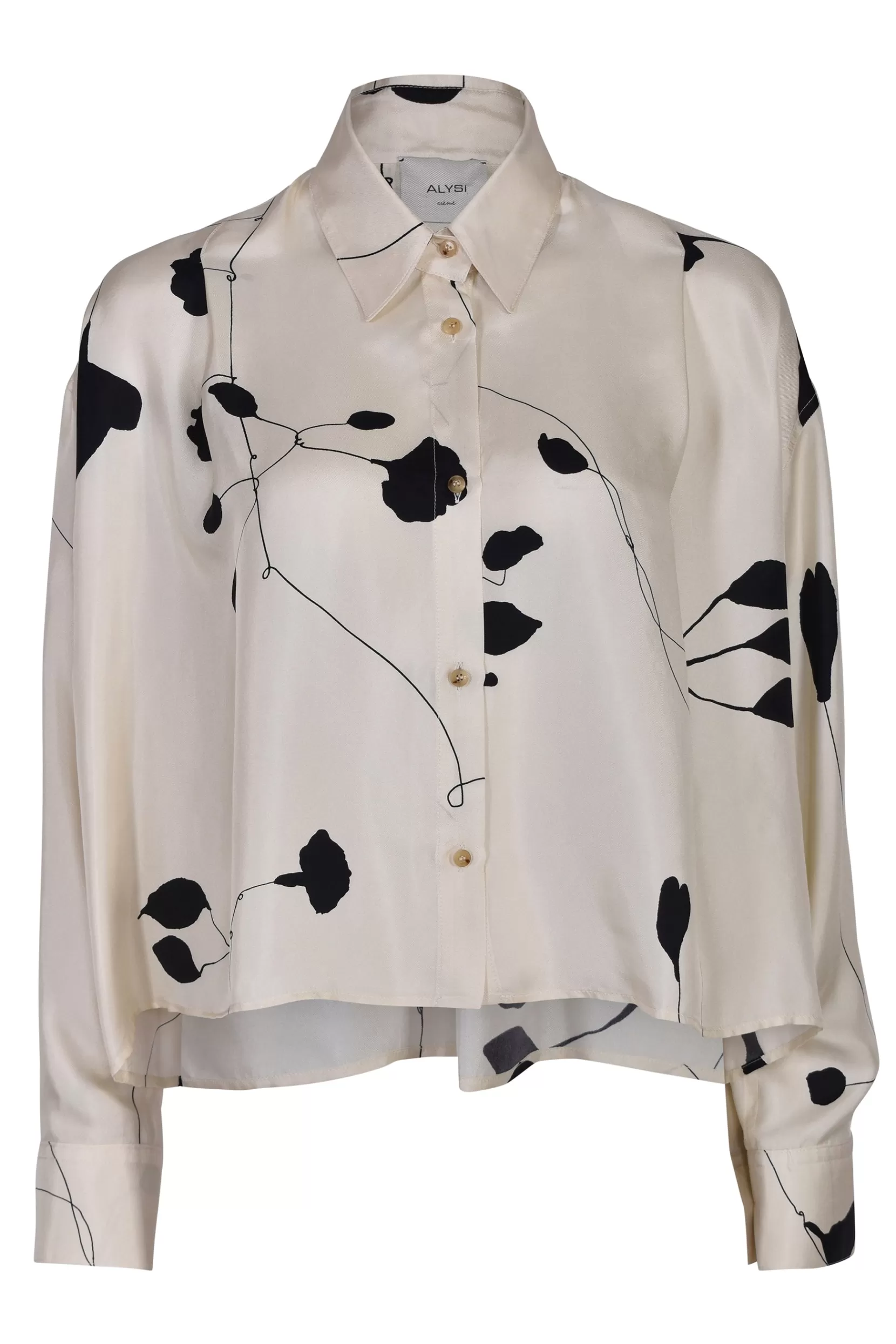 Store Alysi Leaf Blouse - Tops