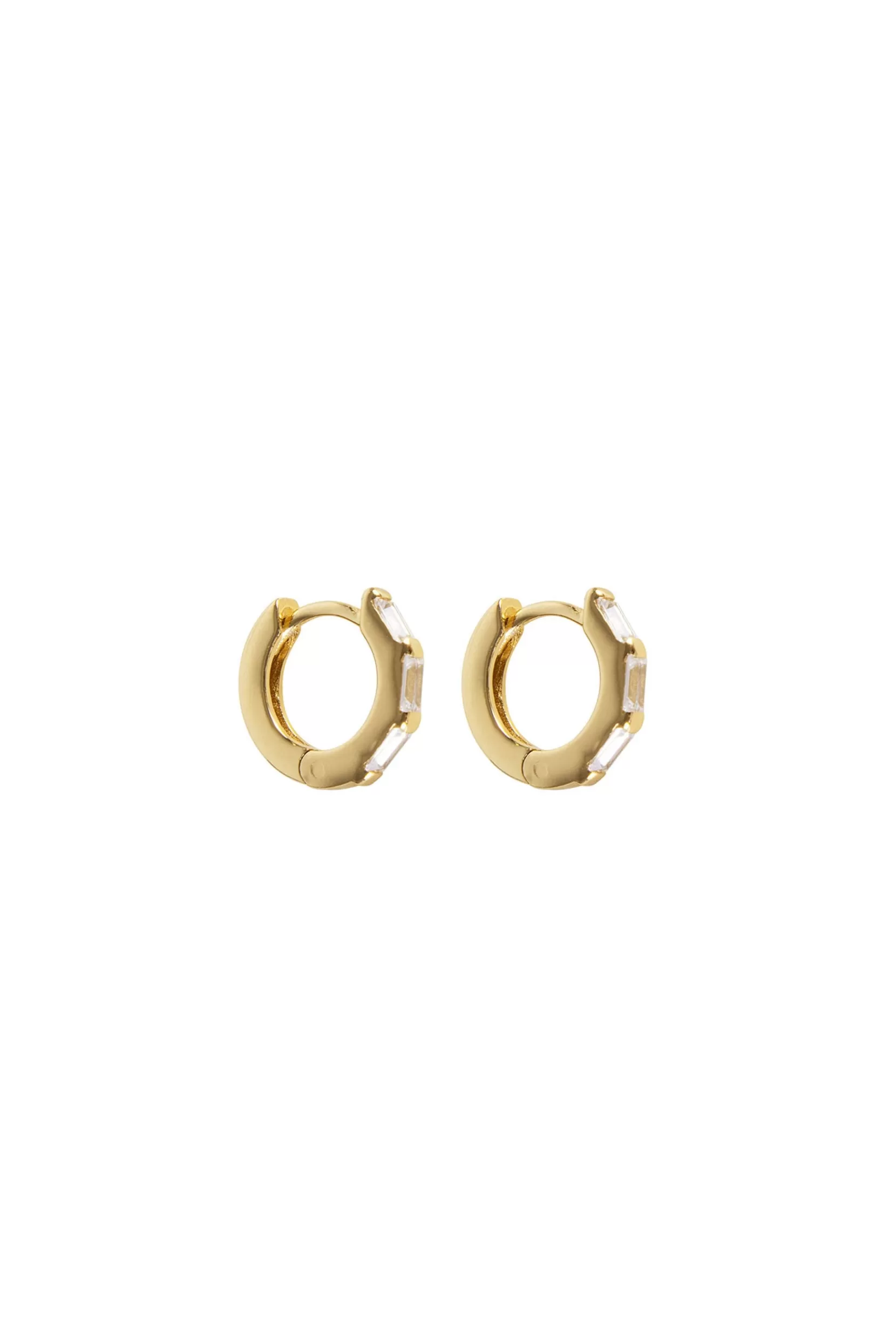 Fashion Fairley Baguette Huggie - Earrings