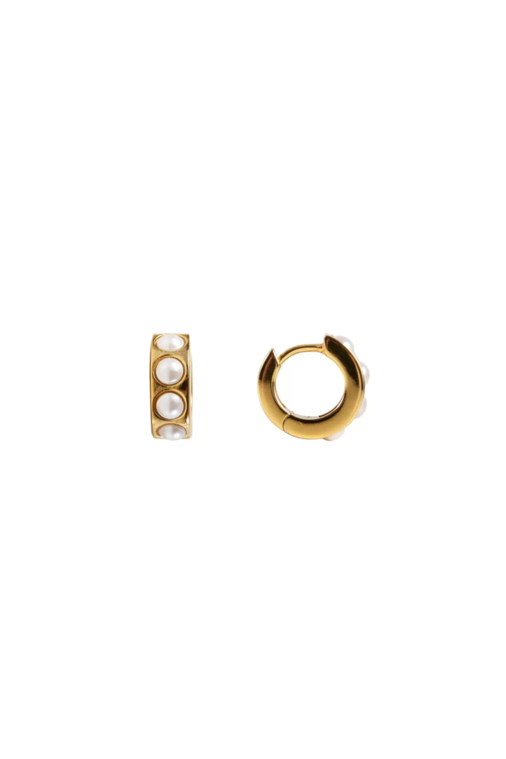 Store Fairley Pearl Huggie - Earrings