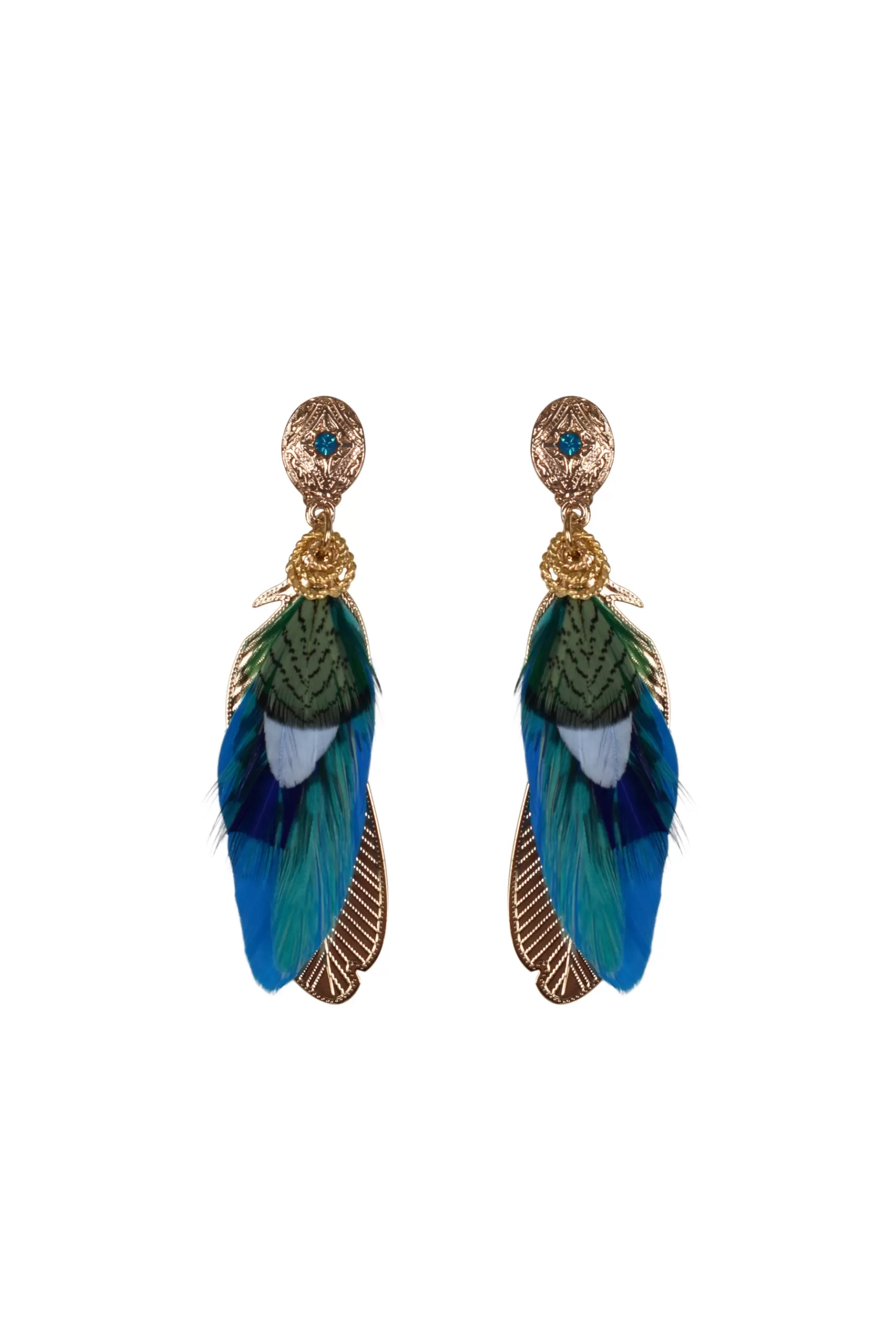 Fashion Gas Bijoux Sao Earring - Blue Multi Earrings