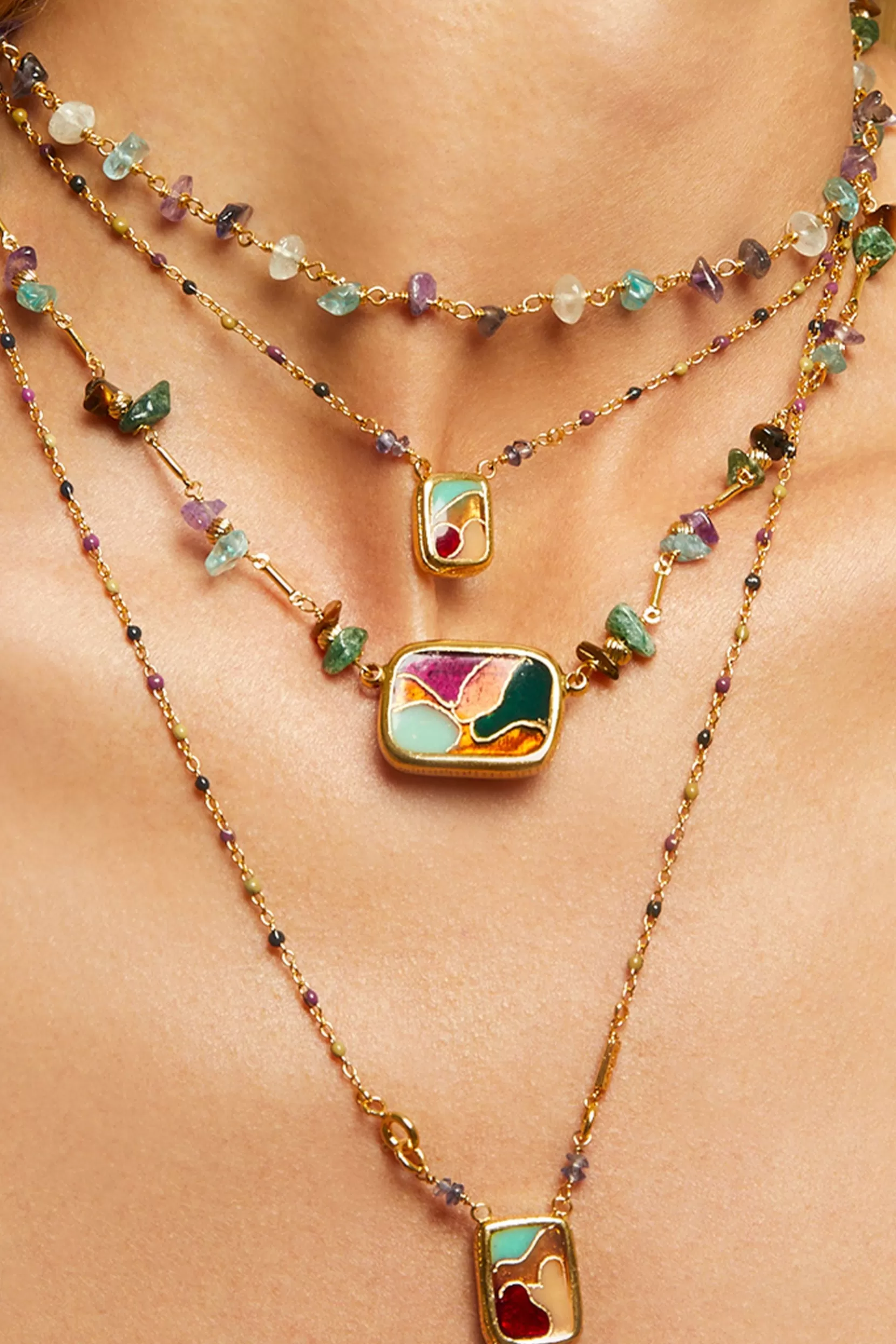 Clearance Gas Bijoux Scap Necklace - Necklaces