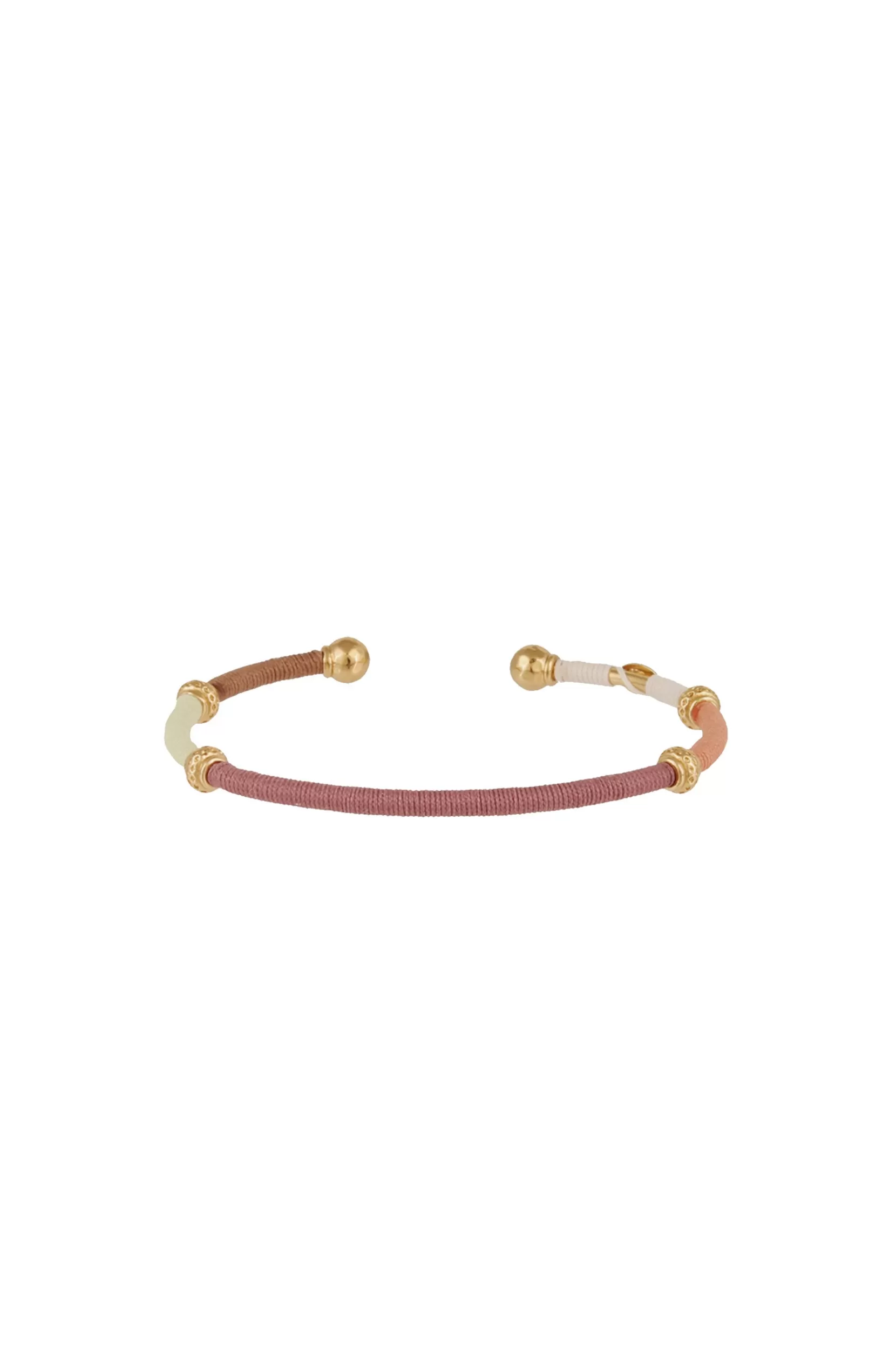 Shop Gas Bijoux Zanziful Cuff - Pink Haze Bracelets