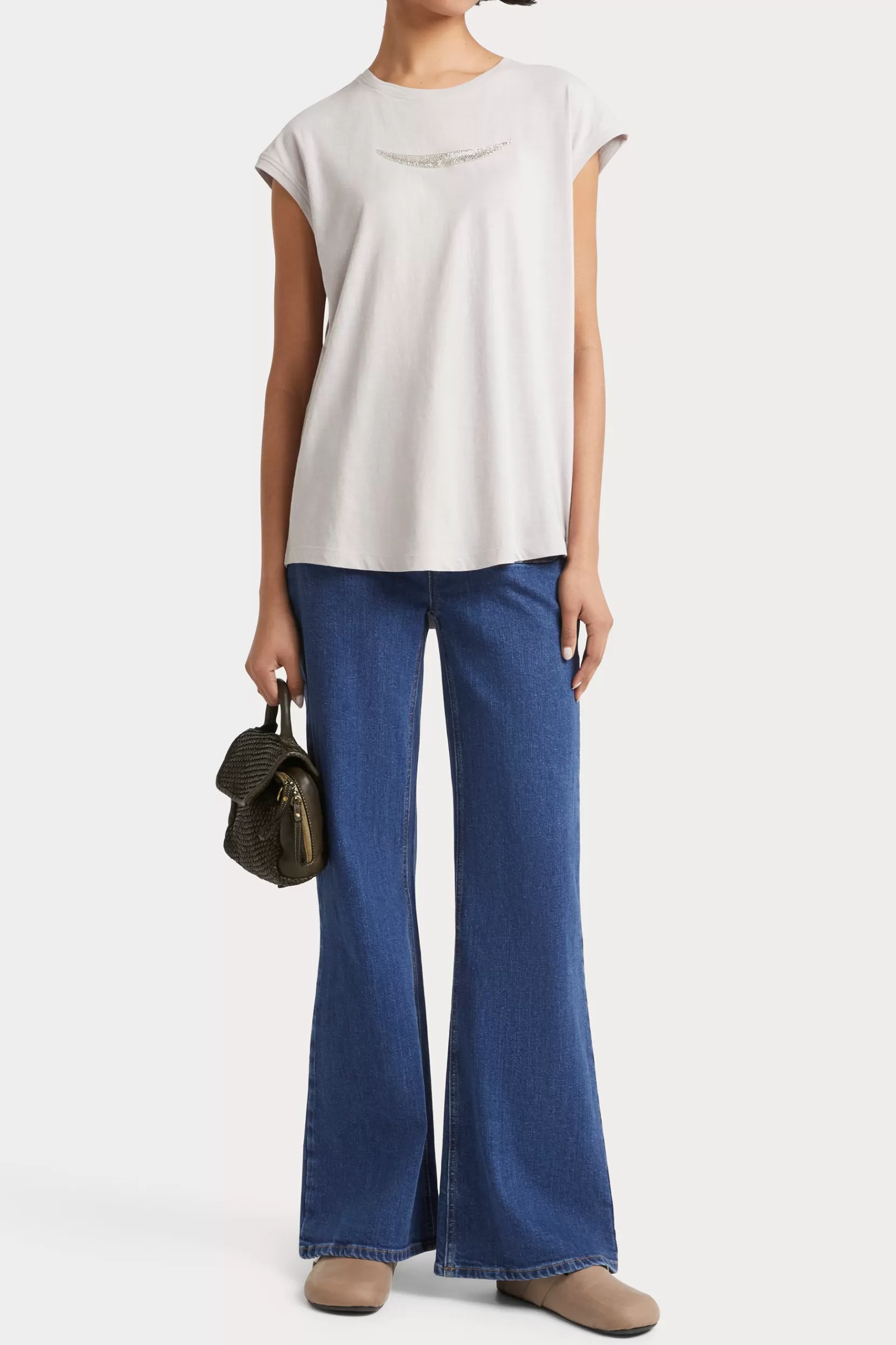Store Beaded Tee - Tops