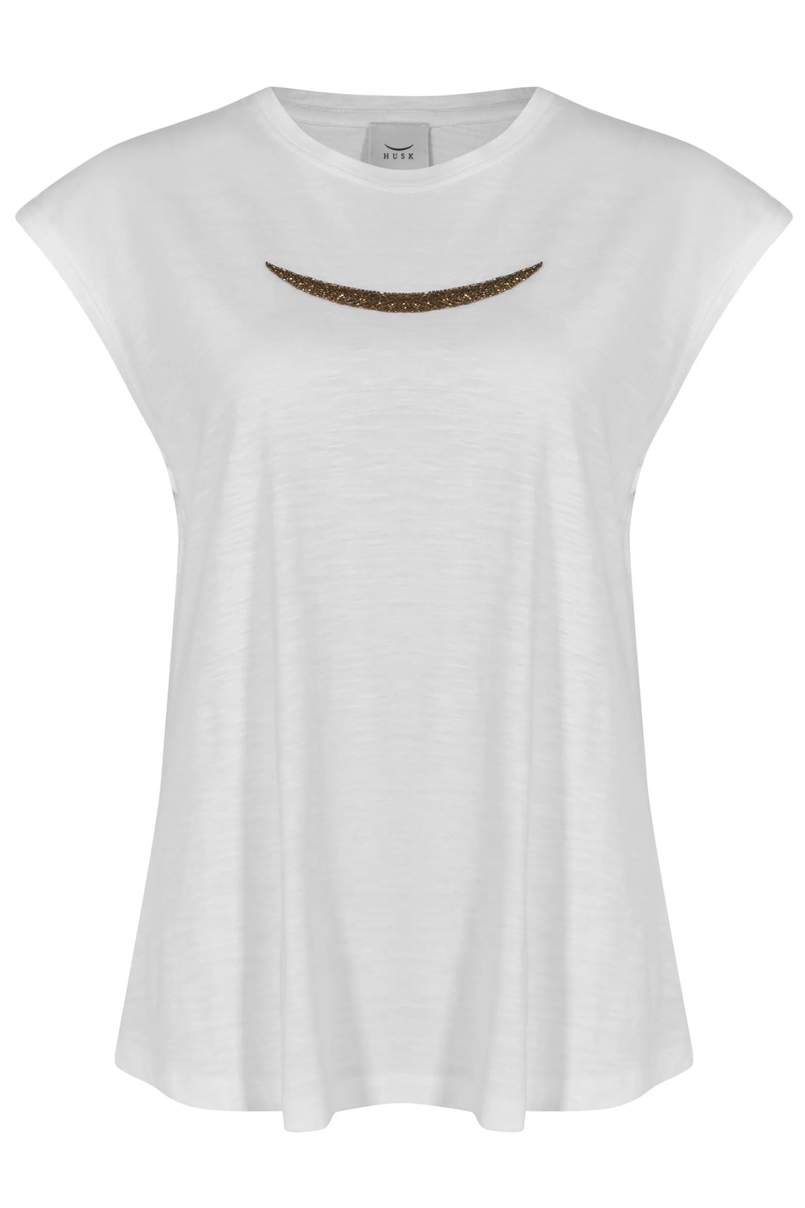 Clearance Beaded Tee - Tees & Tanks