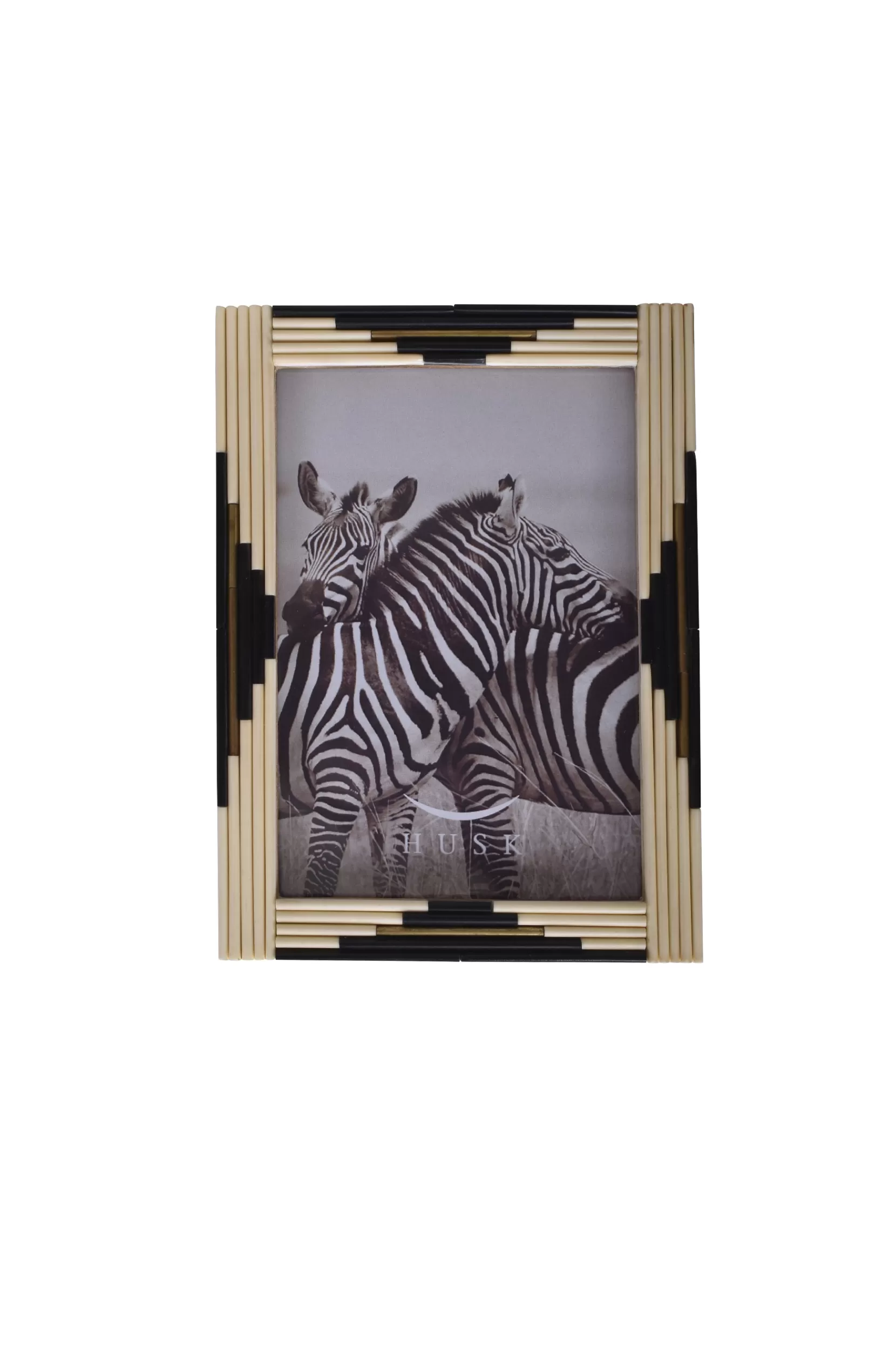 New Brass Frame - Ivory Blk Frames