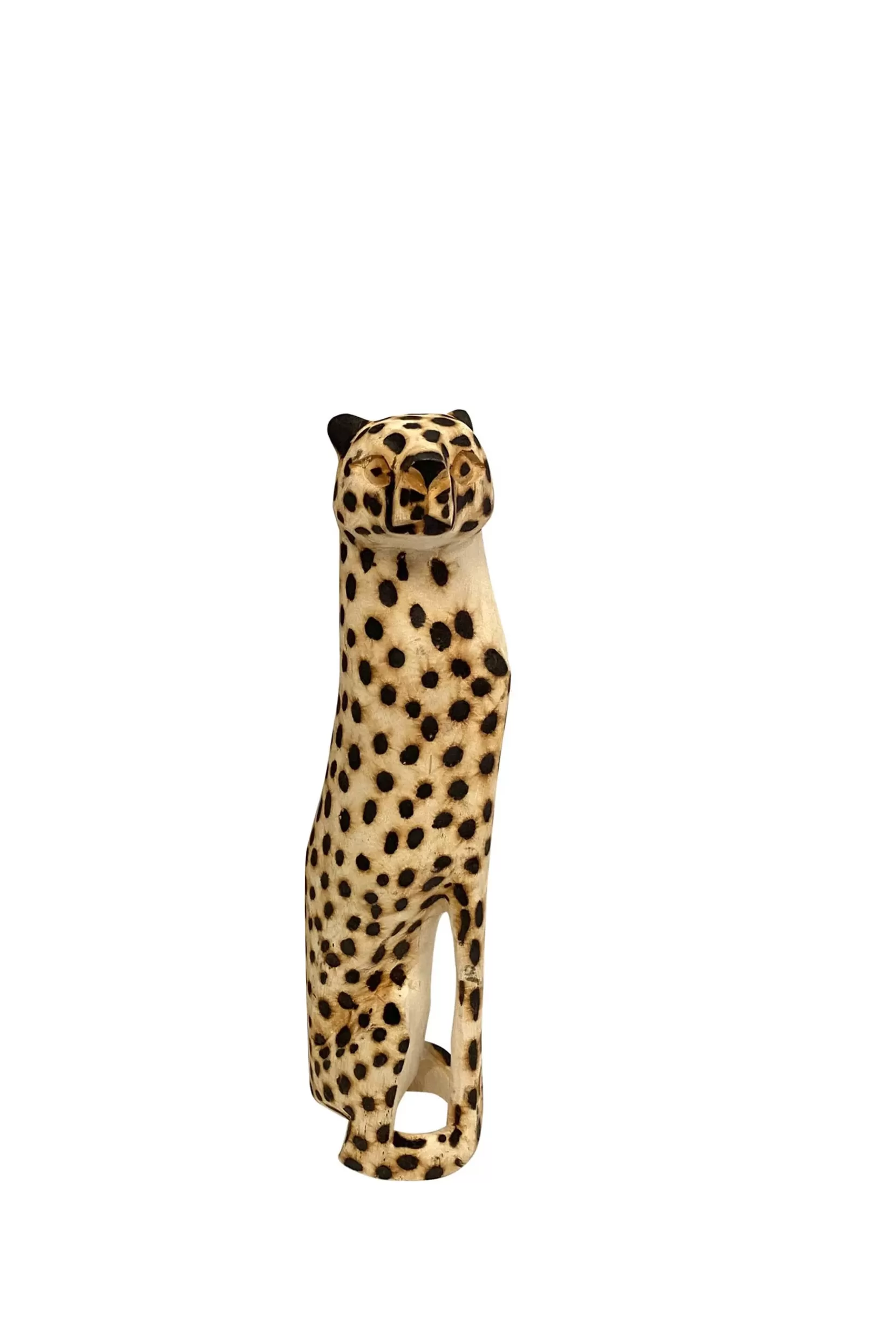 Hot Cheetah Sculptu - Objet D'art