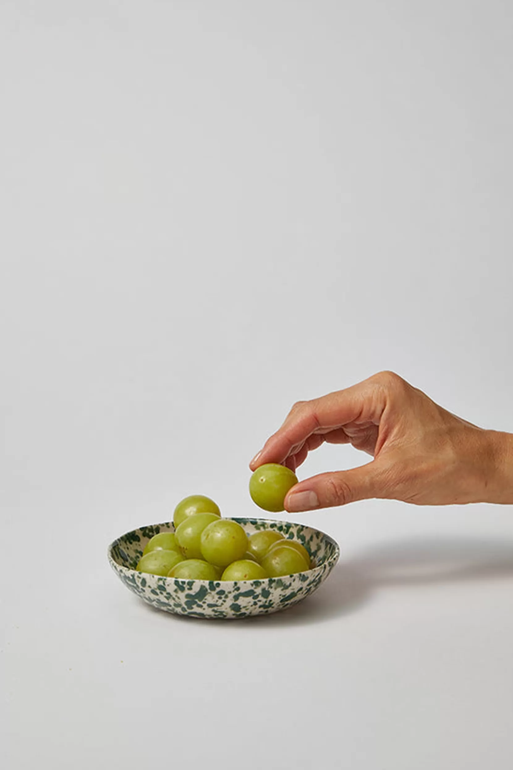Store Green Splatter Bowl Tableware & Trays