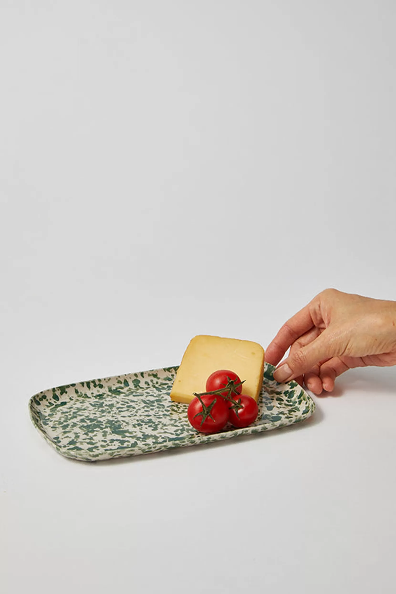 Hot Green Splatter Tray Tableware & Trays