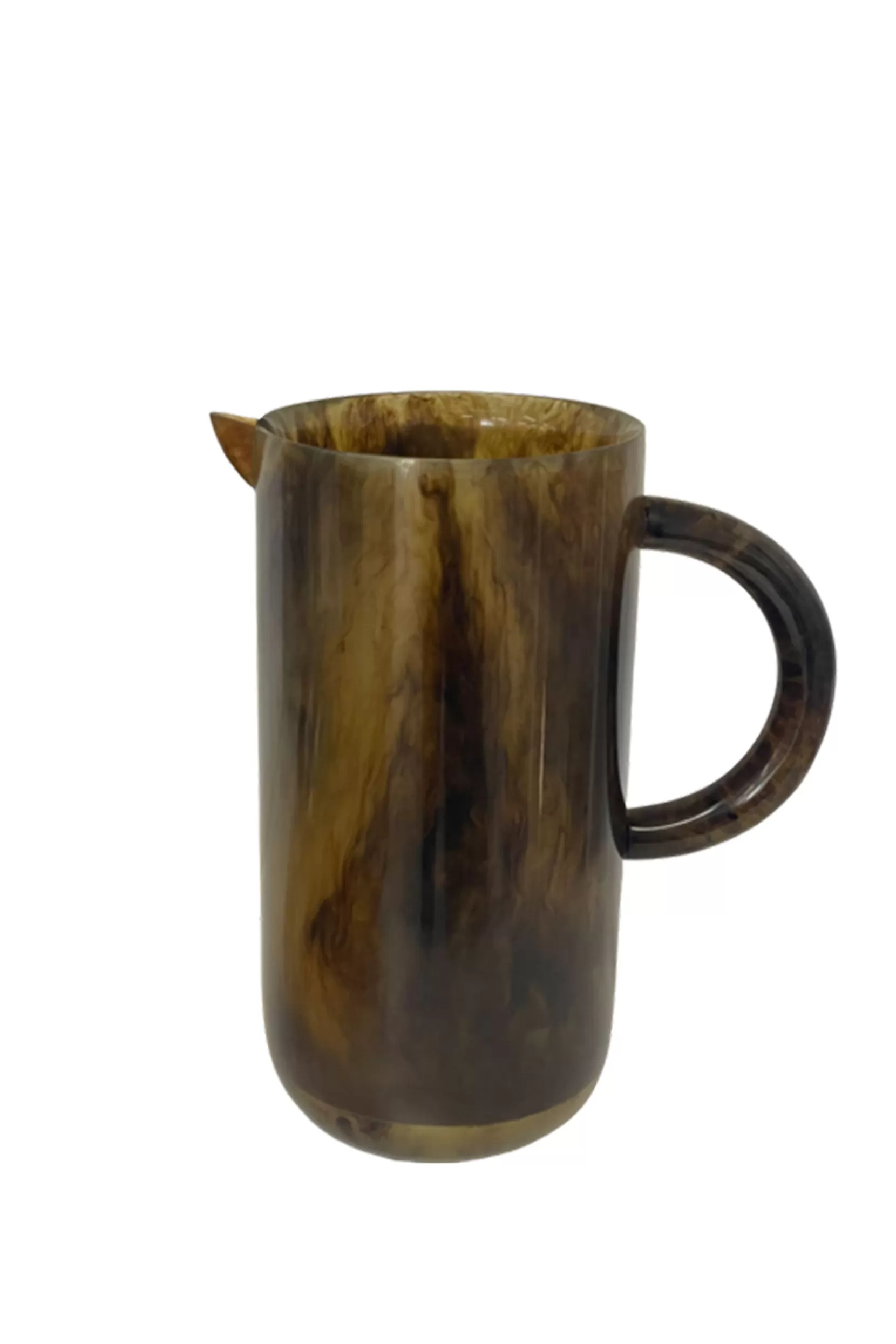 Online Resin Jug - Brown Tortoise Tableware & Trays