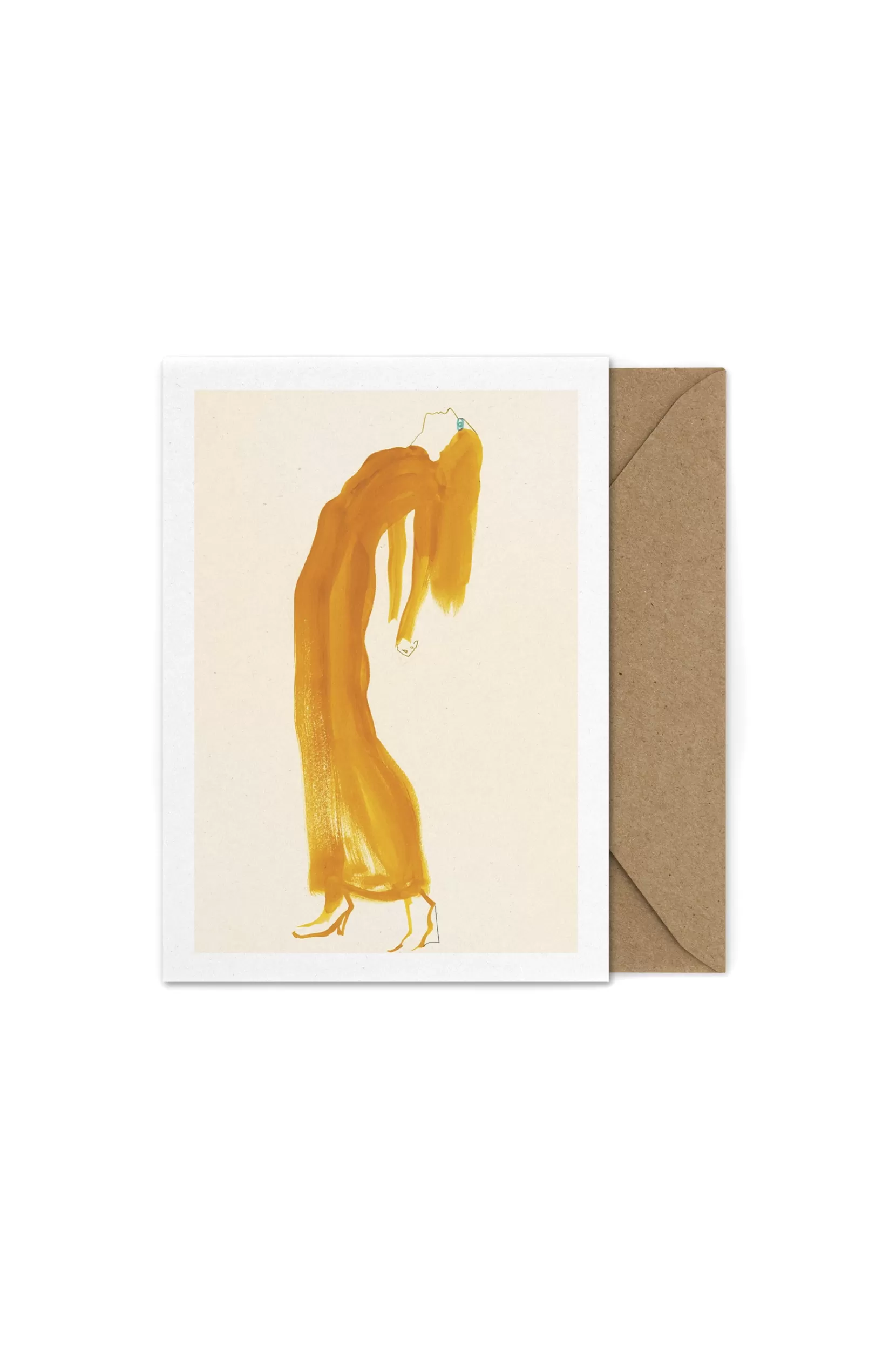 Best Saffron Dress - Multi Coloured Cards