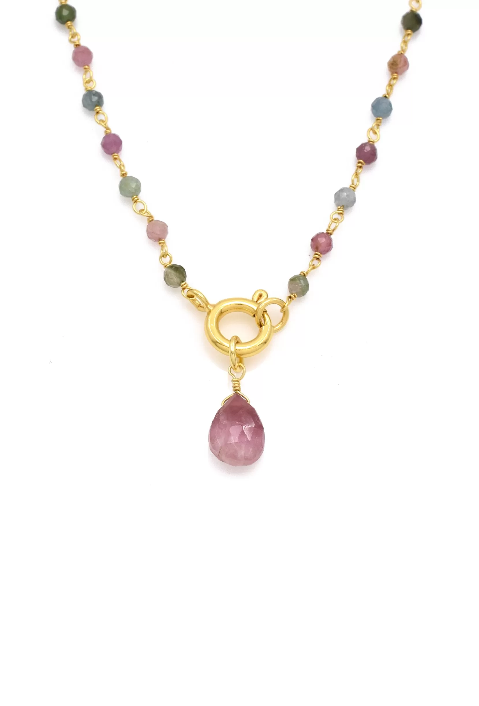 New Selena Necklace - Multi Coloured Necklaces