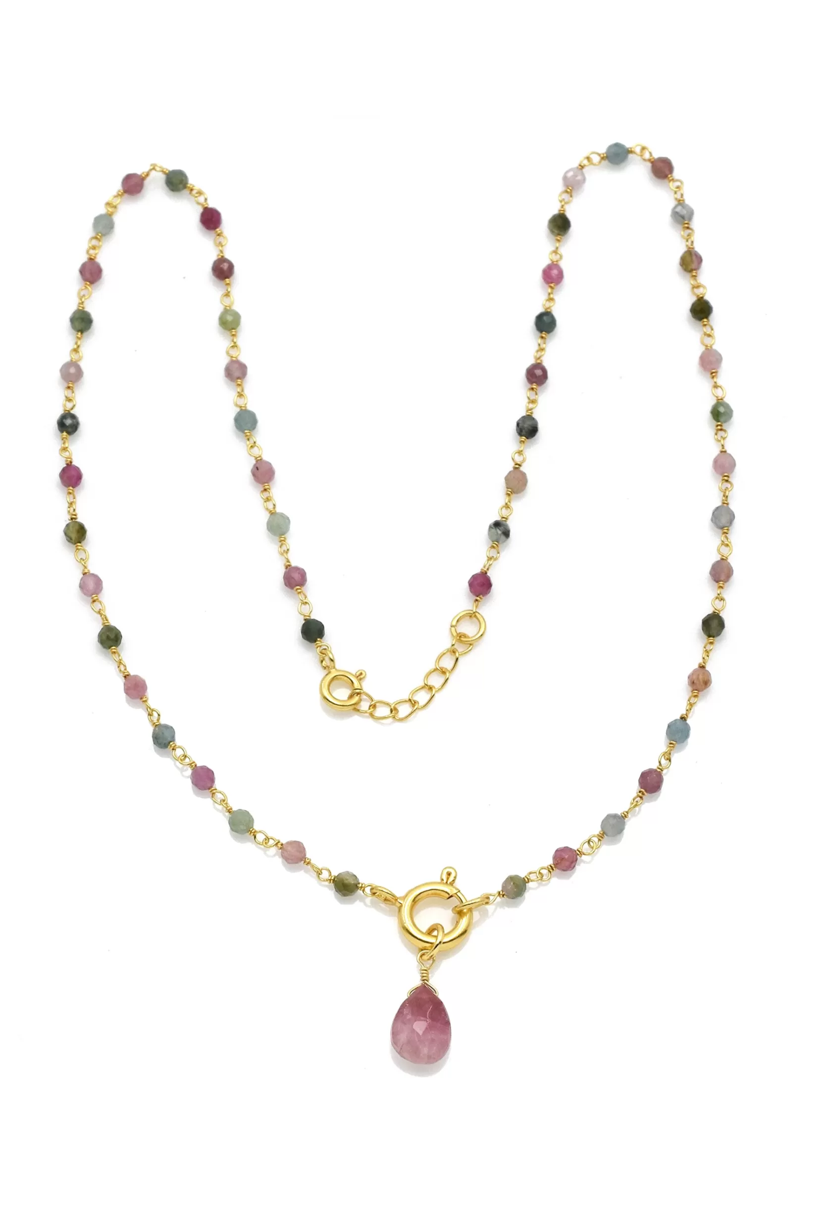 New Selena Necklace - Multi Coloured Necklaces