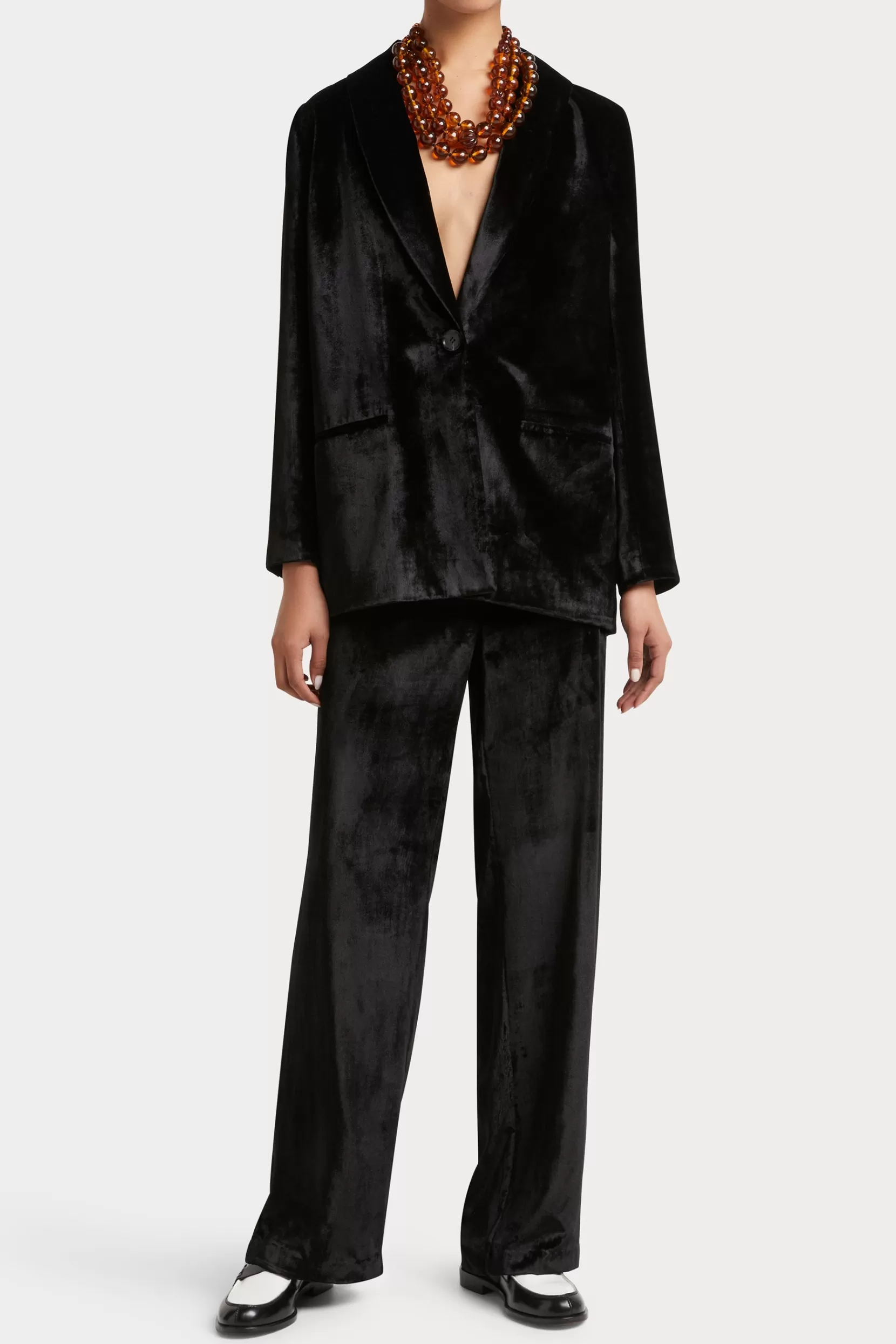 New Velvet Blazer - Jackets & Coats