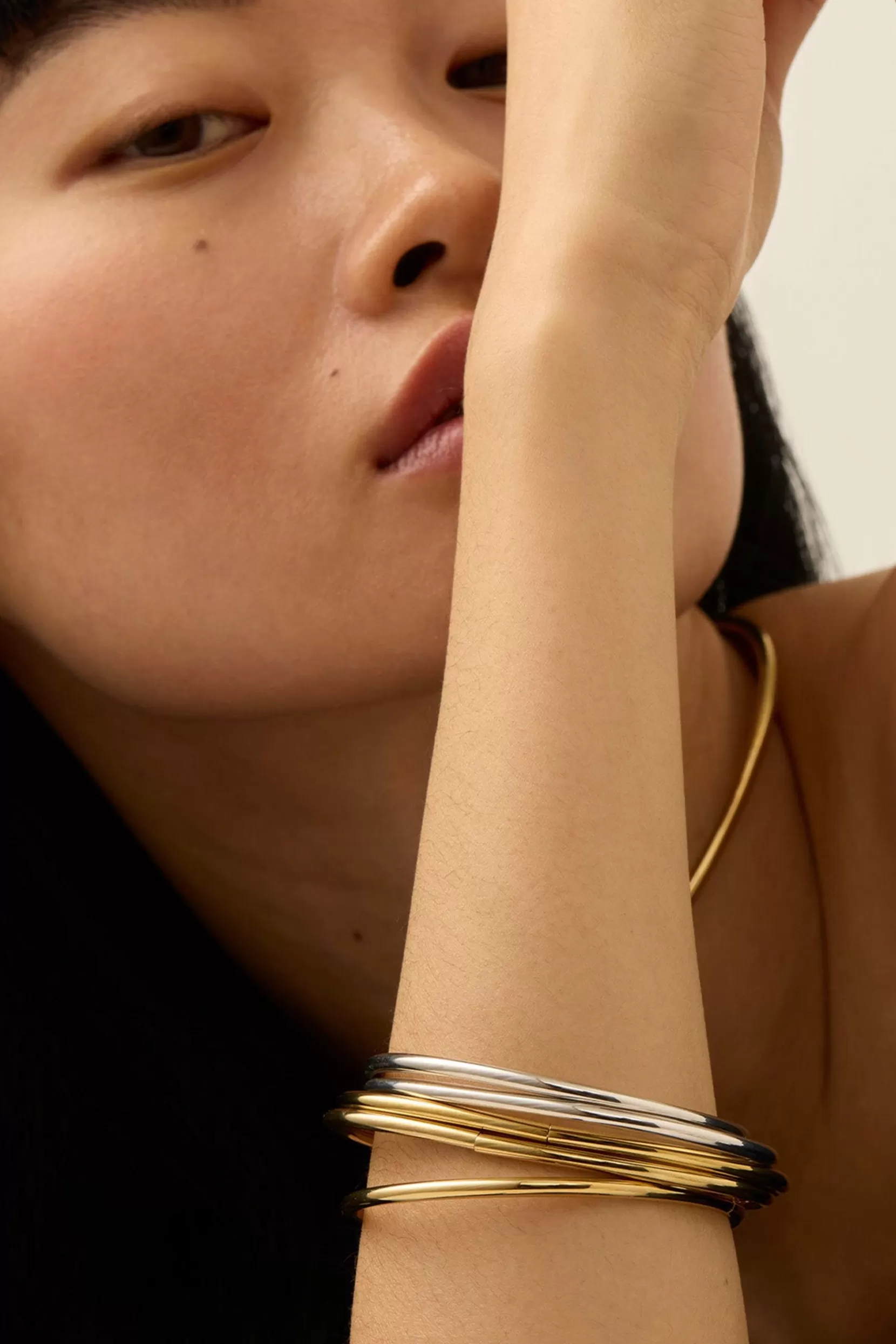 Hot Jenny Bird Dane Bangles - Silver & Gold Bracelets