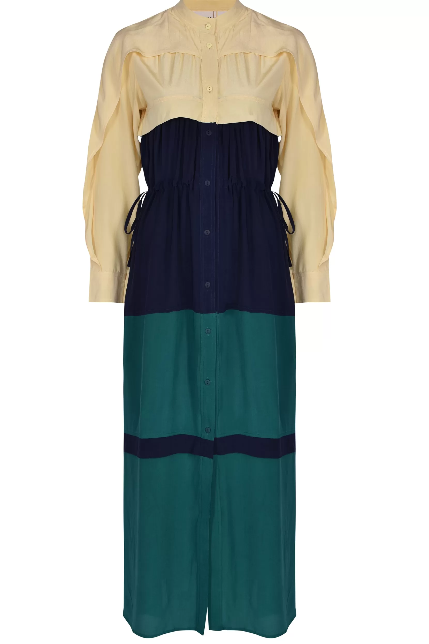 Fashion Lovebirds Peacock Dress - Multi Coloured Dresses