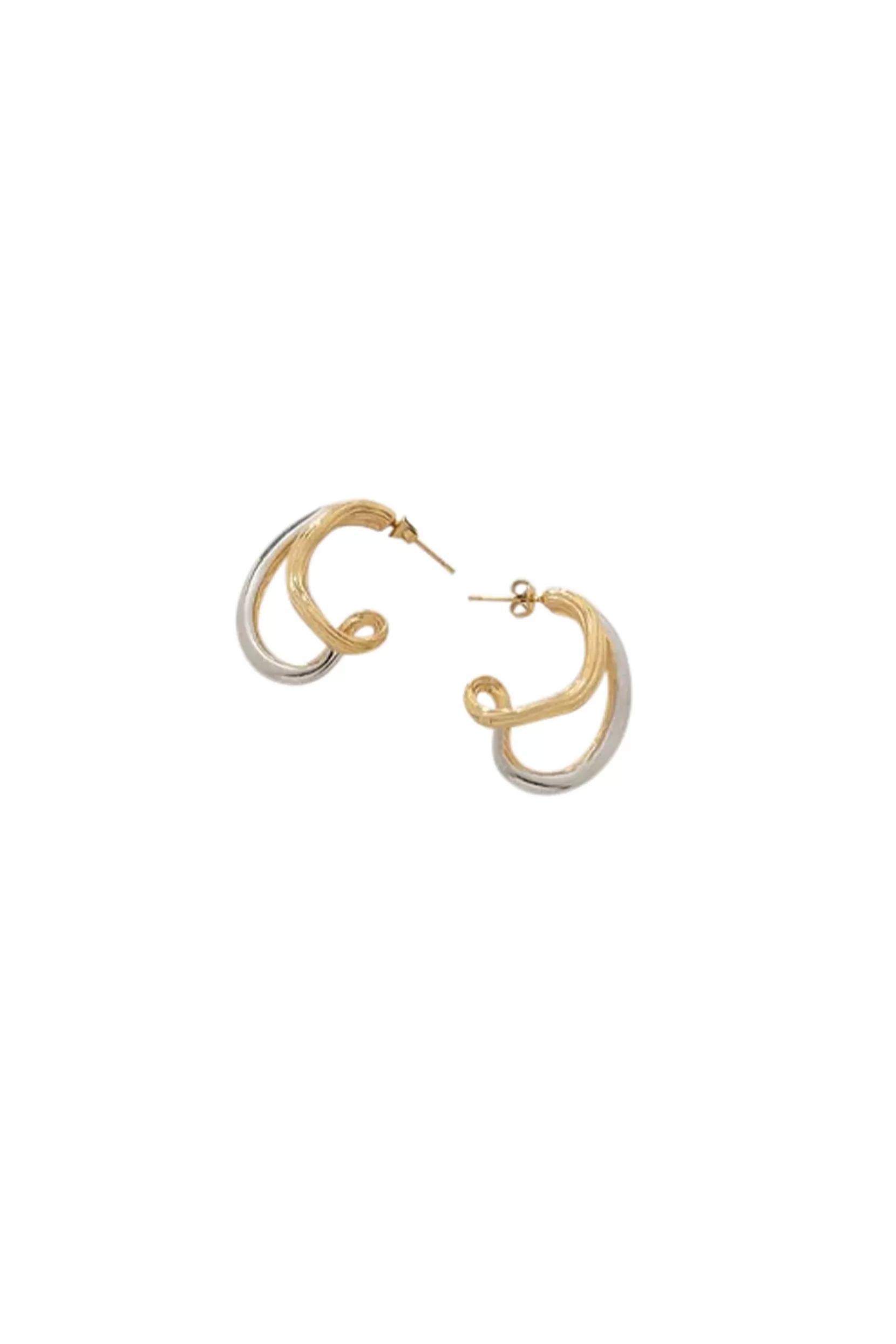 Store Reliquia Fletch Earring - Silver & Gold Earrings