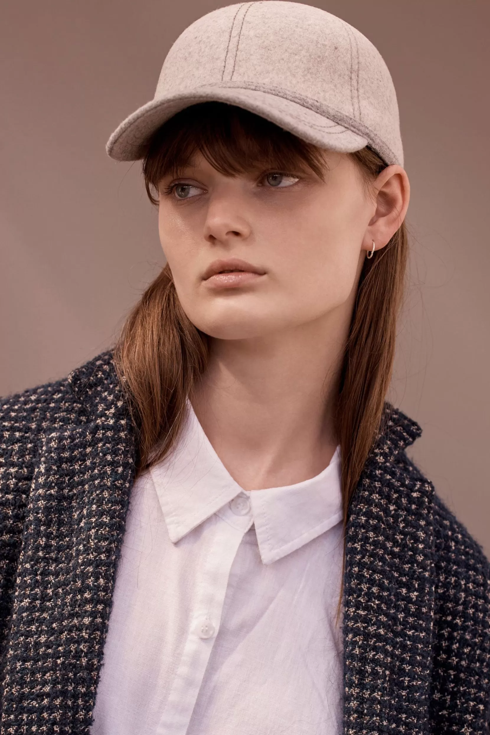 Shop Sarah J Curtis Baseball Cap - Hats & Headpieces