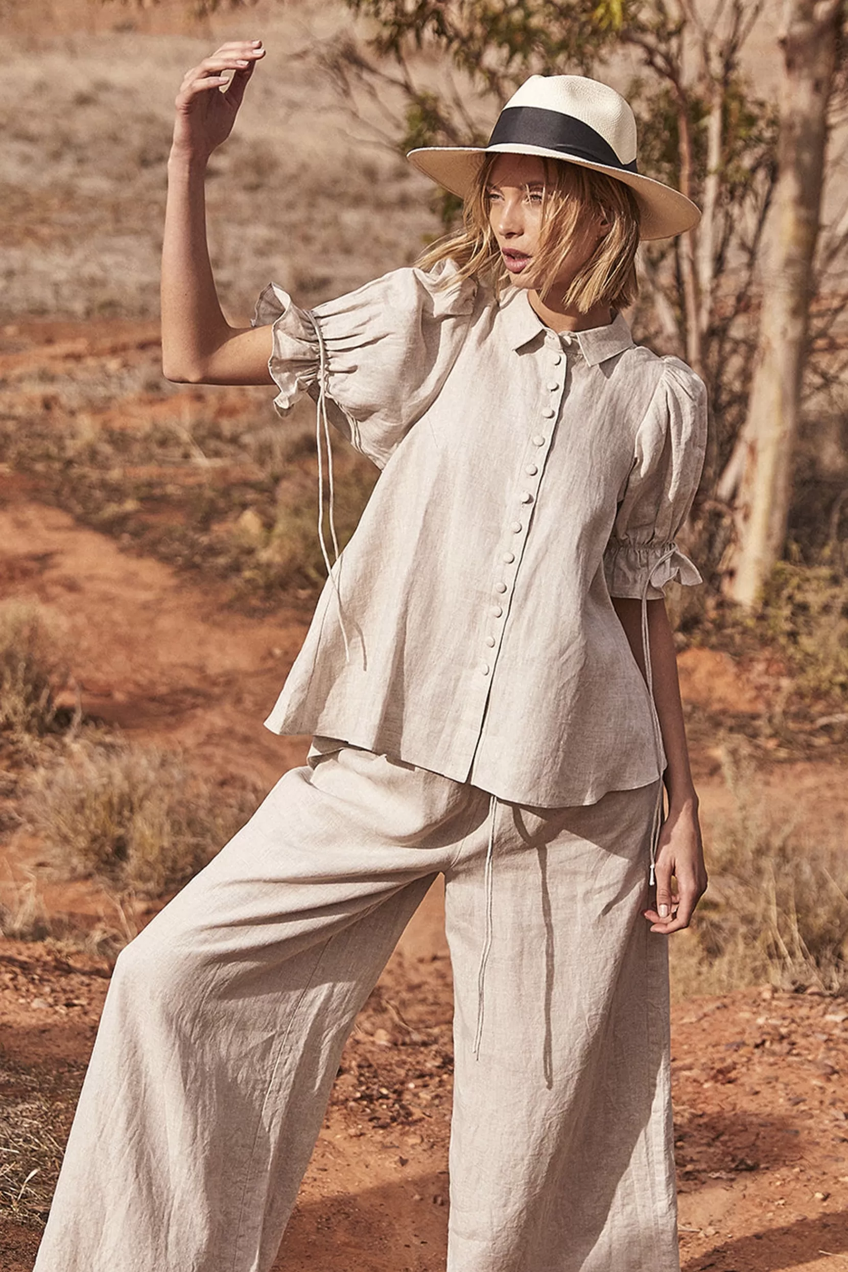 Shop Sarah J Curtis Panama Hat - Hats & Headpieces