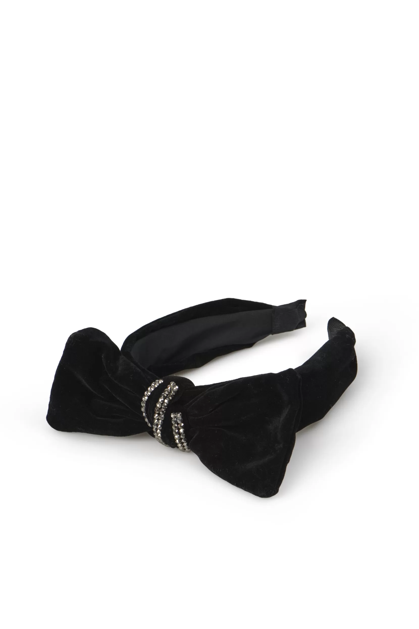 Store Sarah J Curtis Velvet Headband - Hats & Headpieces