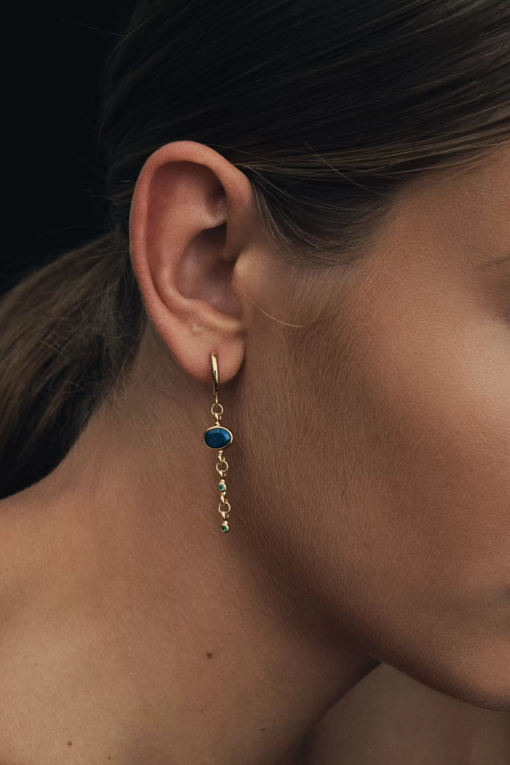 Clearance Temple Of The Sun Lazuli Earring - Earrings