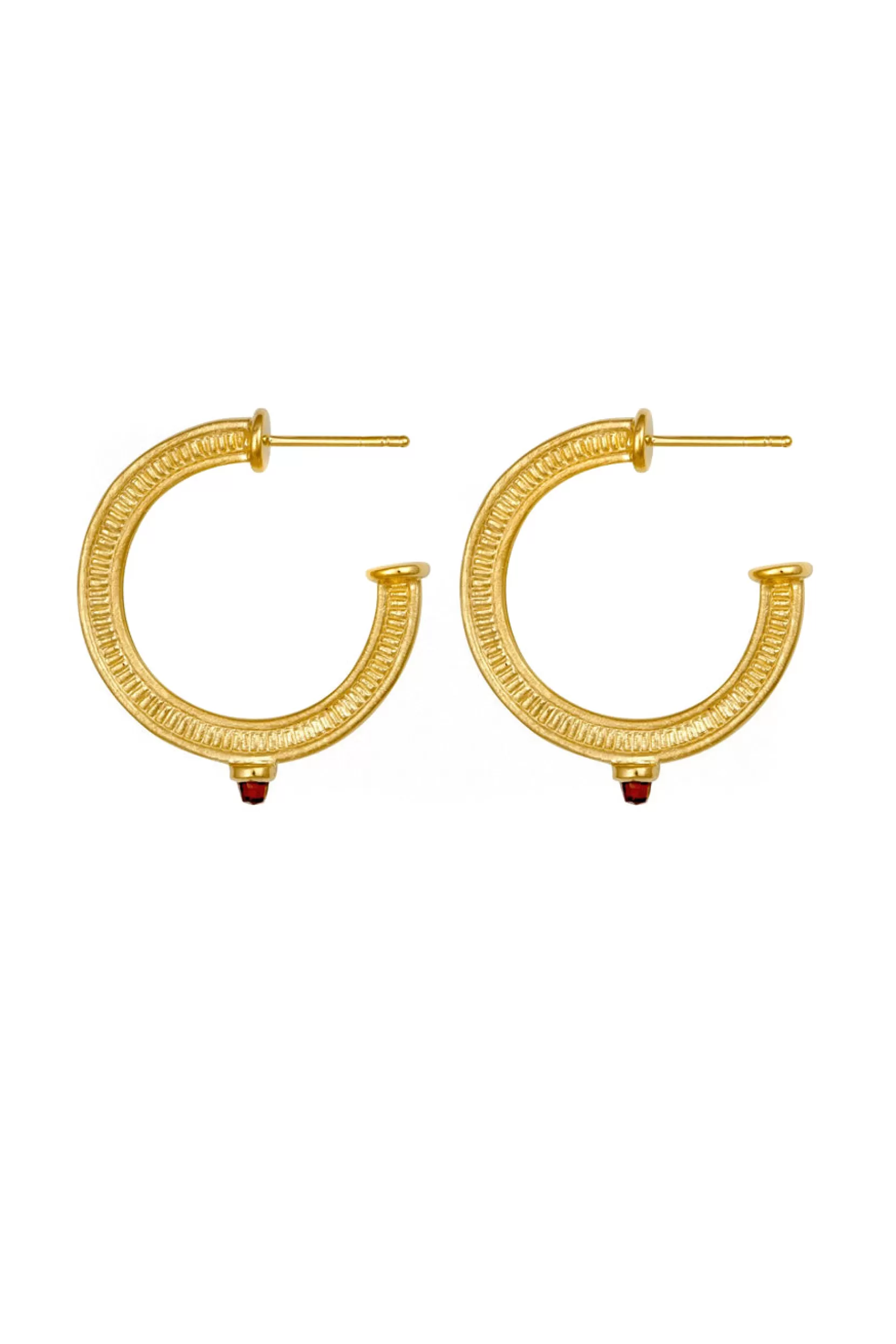 Store Temple Of The Sun Vulcan Hoops - Earrings