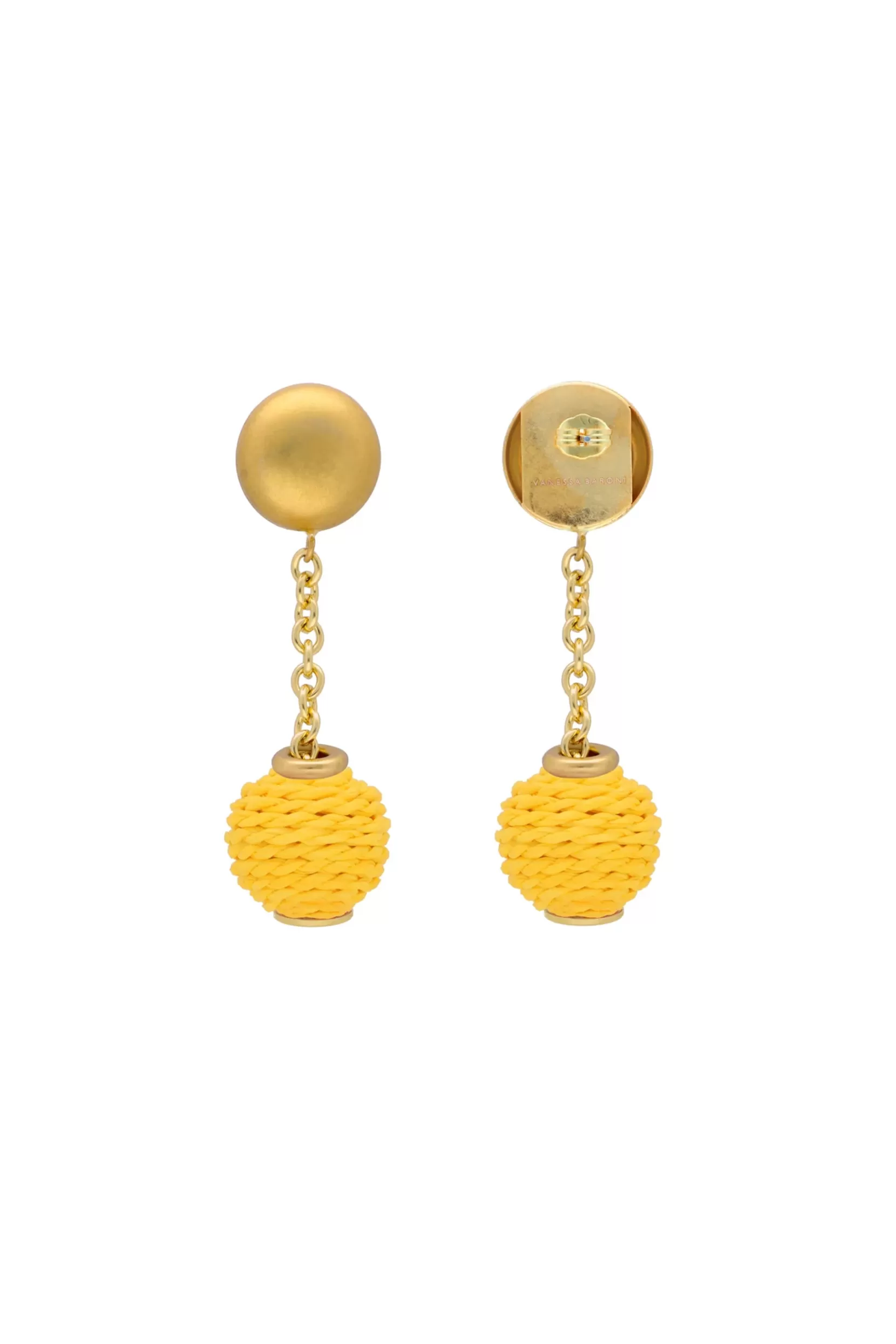 New Vanessa Baroni Raffia Earring - Earrings