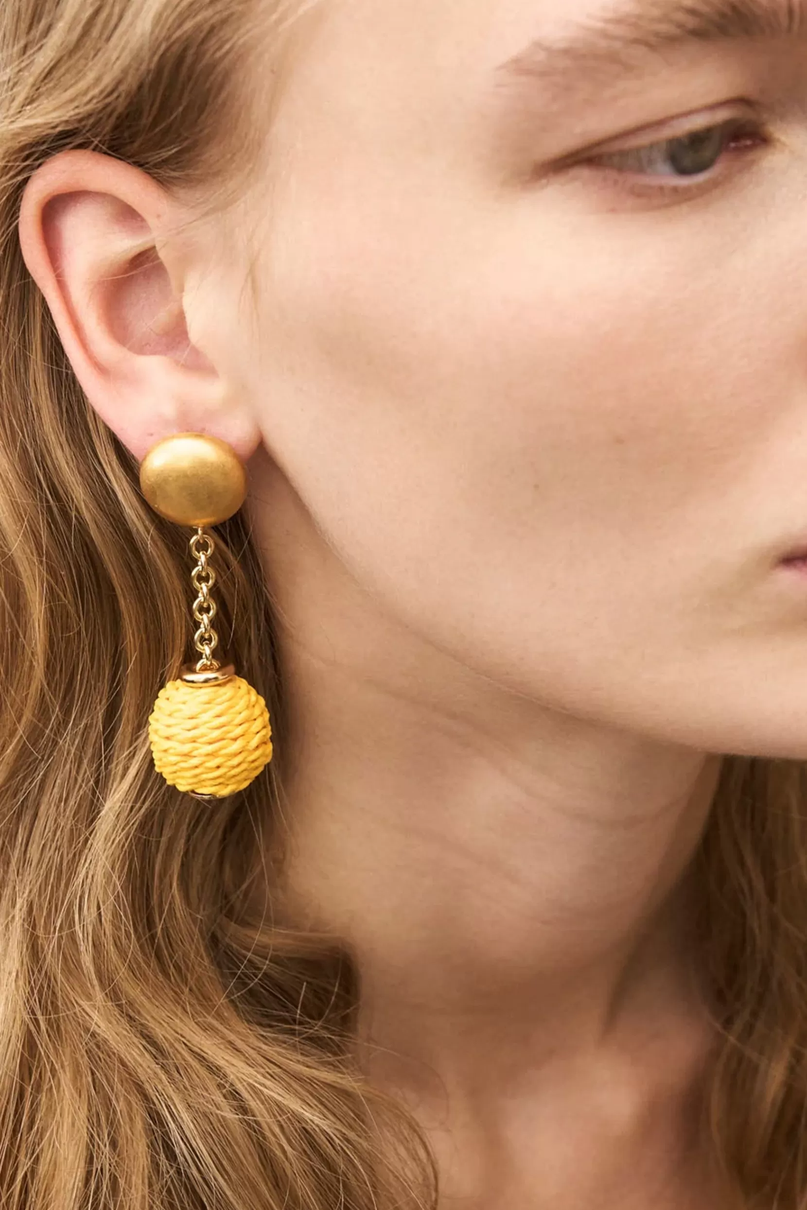 New Vanessa Baroni Raffia Earring - Earrings